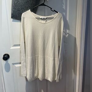 Southern Lady White Sweater XL